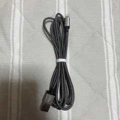 Lightningケーブル 約2m ブラック