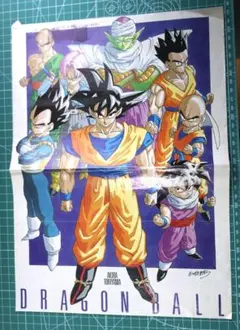 ９０年代　※切り抜き※　週刊少年ジャンプ1991年52号　DB　付属ポスターのサムネイル