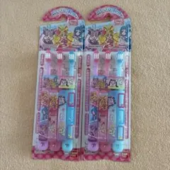 BANDAI NAMCO アイドルプリキュア 子供用歯ブラシ 2本セット