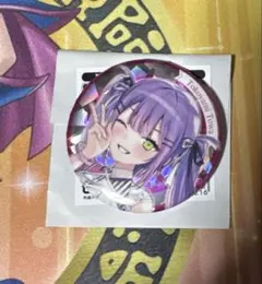 常闇トワ　缶バッジ　ホロライブエキスポ