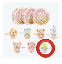 ダッフィーフレンズ オルメル ヘアクリップ 2個セット 新品未開封