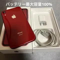 iPhone XR 64GB レッドSIMフリー　RED