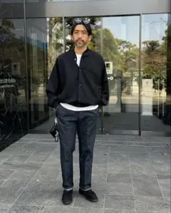 Jun様着用 echeveria One tuck denim pants 1