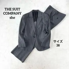 大きいサイズ☆ヒルトン パンツスーツ グレンチェック ストレッチ13/15