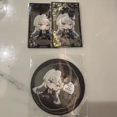如月ルヰ　コースター　箔押しカード