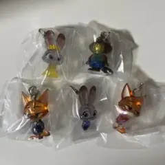 ズートピア2 めじるしアクセサリー 5種 コンプリート
