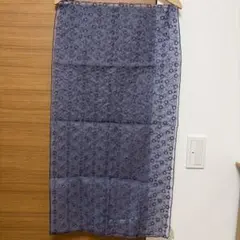 美品　Sybilla シビラ 刺繍 ストール ネイビーのサムネイル