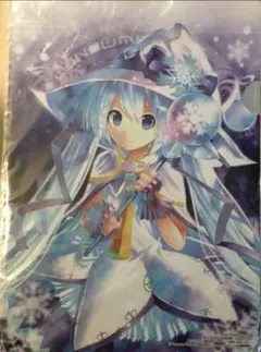 雪ミク SNOW MIKU 2014 クリアファイル 初音ミク