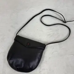【美品✨】ウンガロ ショルダーバッグ 本革 ブラック ヴィンテージ 希少❗️のサムネイル