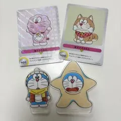 100%ドラえもん&フレンズ カード バッジ グッズ レア ぬいぐるみ