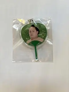 大相撲ガチャ　うちわキーホルダー　翠富士