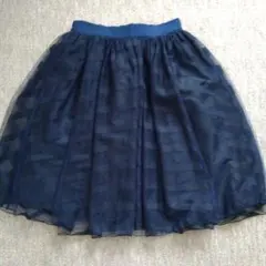 スカート　フレアスカート　膝丈　レディース　Mサイズ