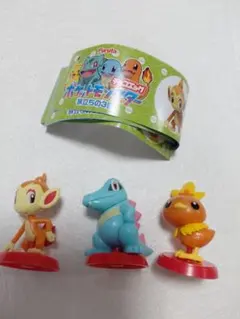 ポケットモンスター　ポケモン　チョコエッグ　フィギュア　旅立ちの３匹