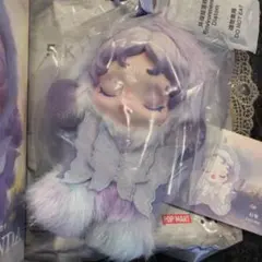 ** スカルパンダ 印象派 lightning ぬいぐるみペンダント