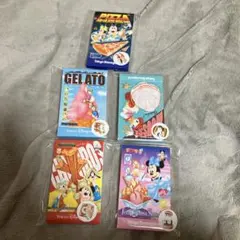 ディズニーメモ帳5点セット