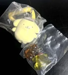 ポムポムプリン　ドロップチャーム　セット