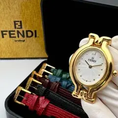 付属品付き【新品電池】FENDI 114/クラシコ 人気モデル 動作良好 超美