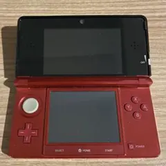 【ジャンク品】Nintendo 3DS レッド 本体