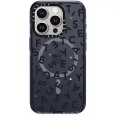 CASETiFY iPhone15pro用ケース クリア/ブラック