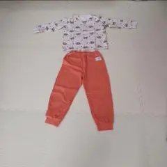 動物柄パジャマセット（長袖シャツ＋パンツ）