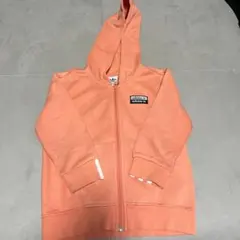 adidas オレンジ パーカーとパンツセット　セットアップ　アディダス