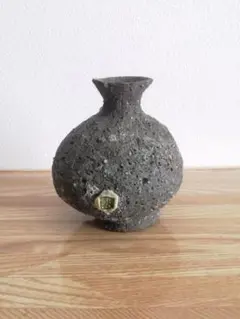 陶器製 一輪挿し 花瓶 徳利
