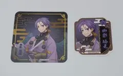 ブルーロック スマイルベースカフェ 天狗茶亭 コースター ステッカー 玲王