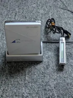 SHARP ポータブルMDレコーダー MD-DR7-S 本体 ジャンク品 - メルカリ