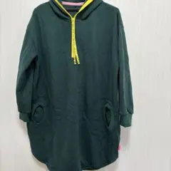 美品　キッキ　チュニック　ポッケ まるまる　可愛い　Lサイズ　裏起毛あったかい