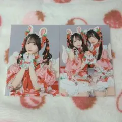 チームいちご ブロマイド 逃げ水あむ 栗原舞優 2枚セット