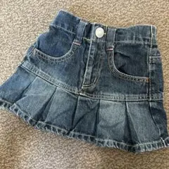 デニムフリルスカート 100サイズ