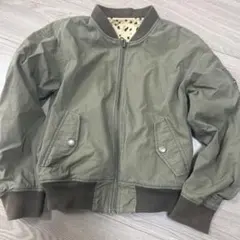 オリーブグリーン MA-1スタイルジャケット