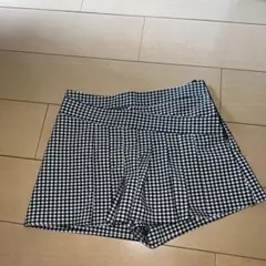 ギンガムチェック柄 ラップ風ショートパンツのサムネイル