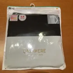 新品　UNIQLO 極暖ヒートテックカシミヤブレンドクルーネックT M 黒