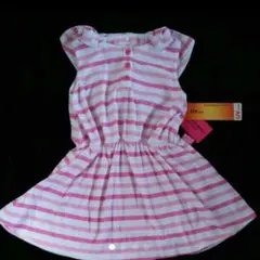 ♥ 新品 ♥ パイル素材 ワンピース size120 UVケア