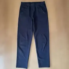 ネイビー ストーン装飾パンツ