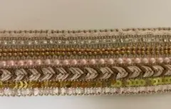 ビーズ　刺繍リボンセット 2種