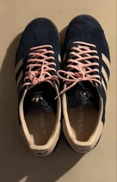 【日本在庫なし】adidas Gazelle ネイビー スニーカー