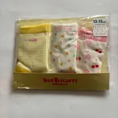 新品 未使用 タグ付きミキハウスソックスパック13〜15㎝PKドット