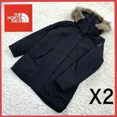 送料無料！ ノースフェイス マグマート ファー付き ダウン パーカー コート