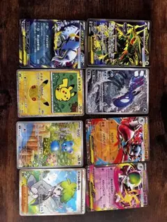 ポケモンカード 8枚セット　レックウザ　カイオーガ　ルカリオ　メガアブソル