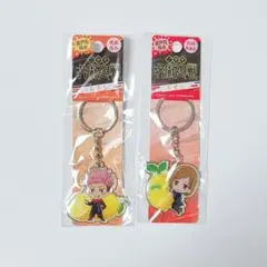 ご当地 呪術廻戦 メタルキーホルダー 2個セット