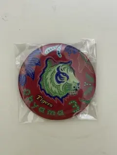 阪神タイガース シークレットバティック風 立体缶バッジ 大山悠輔 3番