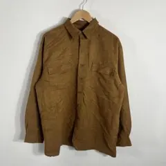古着 メンズ 長袖シャツ ブラウン 即購入可