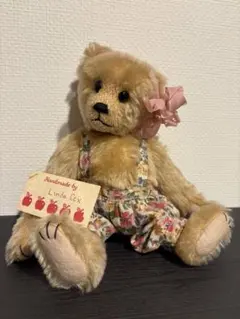 【ヴィンテージテディベア・handmade by Linda Cox】U.S.A