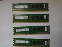 32GB(8GBx4枚) PC3-12800R サーバ用メモリ:サムスン - メルカリ