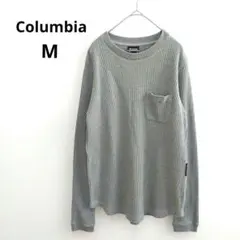 【コロンビア】Columbia ワッフル カットソー 長袖 グレー M メンズのサムネイル