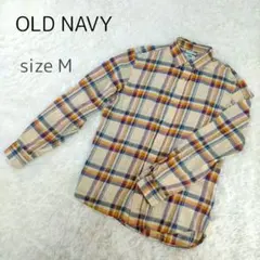 ☆OLD NAVY オールドネイビー チェック シャツ サイズM☆