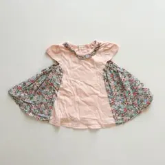 sense of wonder 花柄切替Tシャツのサムネイル