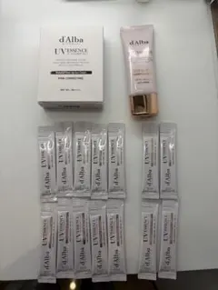 ダルバ トーンアップサンクリーム ピンク35mlプラスミニサンプル14本